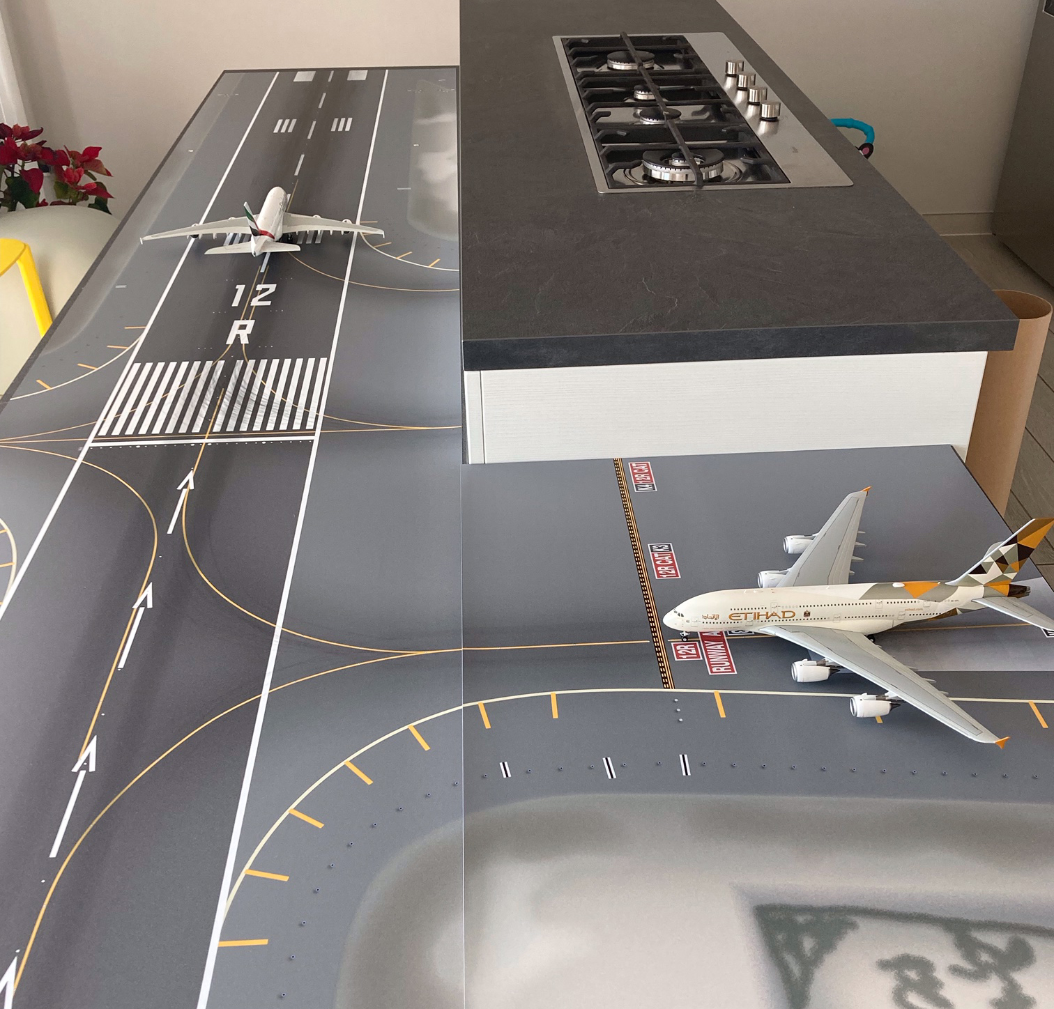 DXB & FRA 'custom sized'