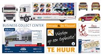 Lettering, billboard